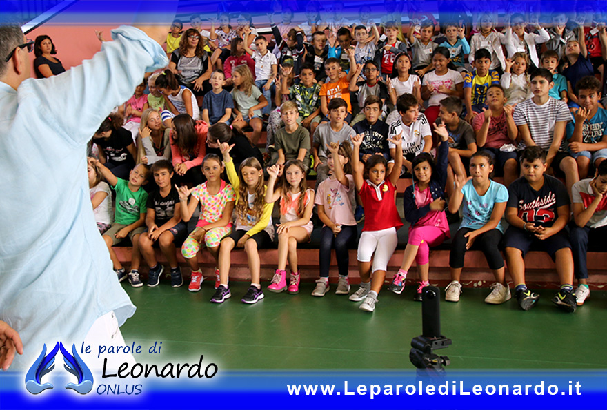 Gruppo “Le Parole di Leonardo ONLUS” a Handimatica 2014